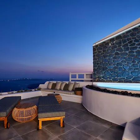 Splendid Santorini | Aegan Sea View Cave House | 2 Bedrooms | Terrace With Private Pool And Outdoor Dining Area | Stunning Sea Views | *