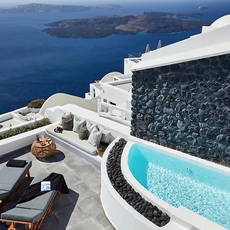 Splendid Santorini | Aegan Sea View Cave House | 2 Bedrooms | Terrace With Private Pool And Outdoor Dining Area | Stunning Sea Views | 빌라 *